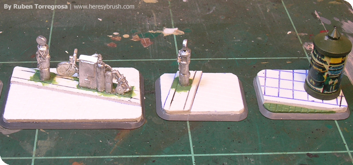 Como hacer bases pavimentadas para Flames of War