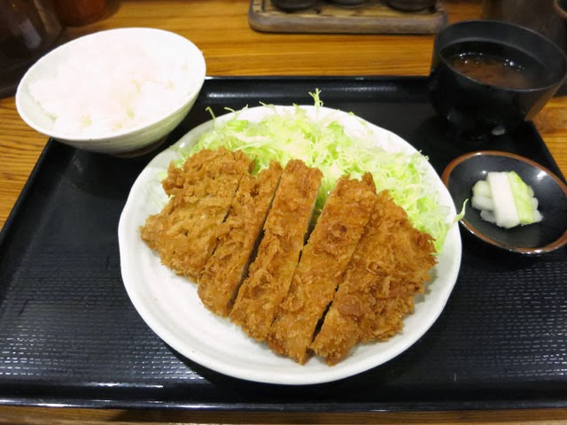 とんかつまるやのロースかつ定食