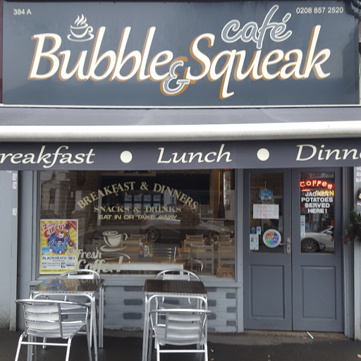 Bubble & Squeak cafe logo
