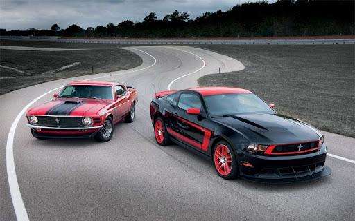 Ford Mustang Candy Red Boss 302 Laguna Seca01