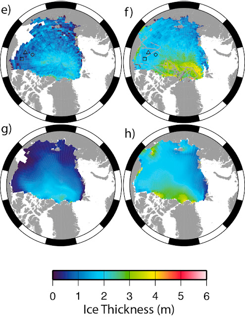 Cryosat detecta una pérdida continuada de hielo en el Ártico en los últimos 6 años