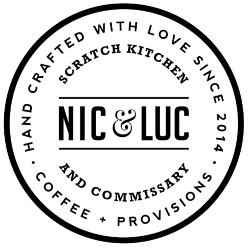 Nic & Luc Scratch Kitchen and Commissary logo
