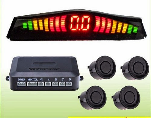  Led Display Parking Sensor System -4 PCS Sensors