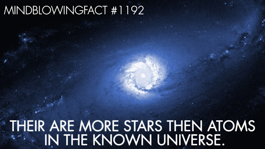 More stars than atoms in the known universe