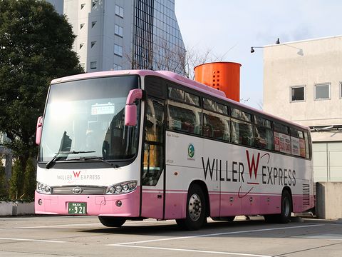 ウィラーエクススプレス西日本　大阪南港京都線　大宇BX212