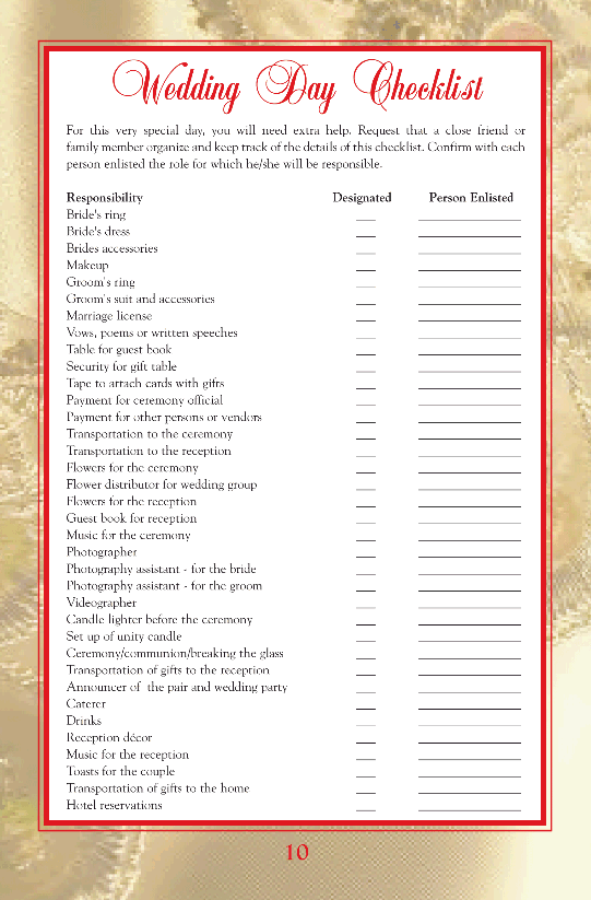 wedding plans 2011 02