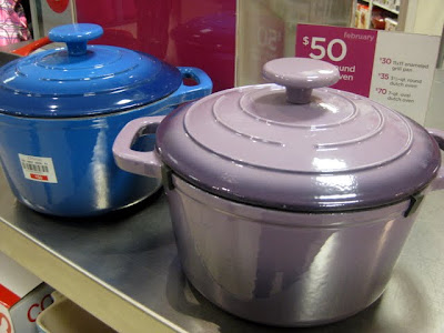 Dutch Oven Display at JCPenney at the Lehigh Valley Mall in Whitehall, PA - Photo by Michelle Judd of Taste As You Go