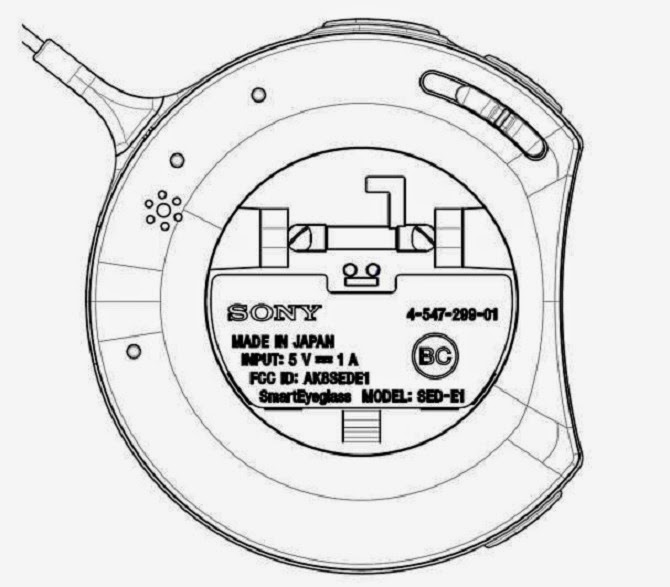 Sony SmartEyeglass xuất hiện trên FCC
