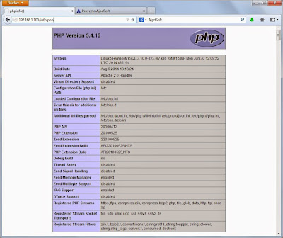 Instalar PHP para Apache en Linux CentOs 7, instalar mdulos PHP LDAP, MySQL