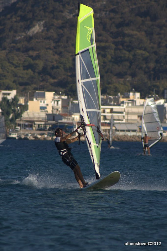 Windsurfing at Anavisos