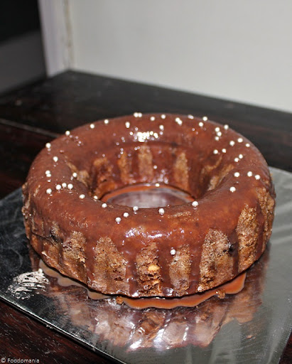 Coffee Chocolate Cake Recipe | Eggless Mocha Chocolate Cake