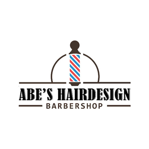 Abe's Hairdesign Barbershop logo
