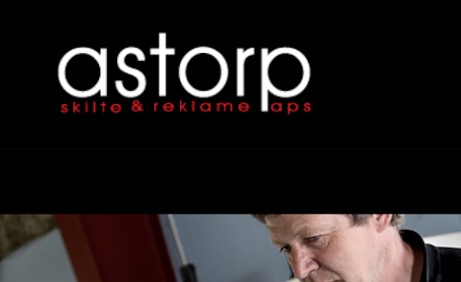 Astorp Skilte & Reklame ApS logo