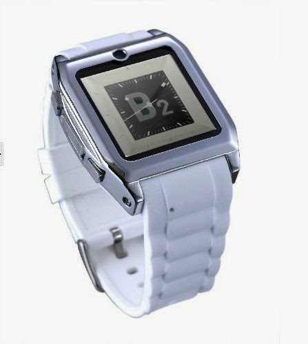  new touch Screen Smartwatch Bluetooth Watch Mobile Phone MP3 Video Camera GSM FM connect Android phones smart watch. (white)