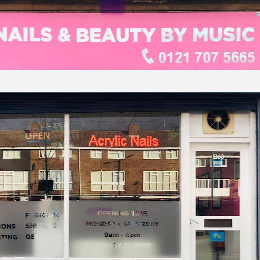 Nails and Beauty by Music logo