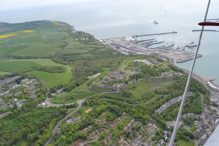 Dover Castle from the air