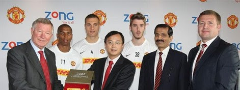 Manchester United Embark on Mission Pakistan with Zong Manchester United Embark on Mission Pakistan with Zong
