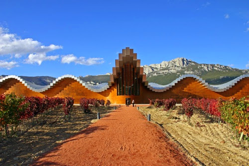 Ysios Winery. From Rioja tour de force swirls into Texas