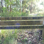 Walkers Rest Area sign at Walkers Ridge Road (365306)