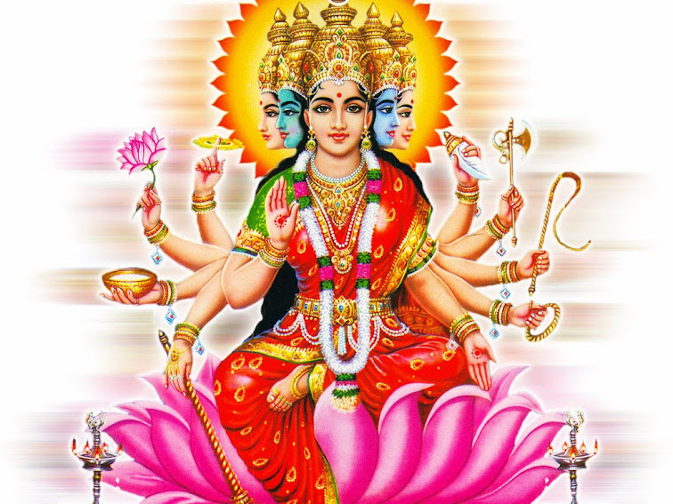 Goddess Maa Gayatri Devi HD wallpapers Images Pictures Photos - Ani Tips -  .COM