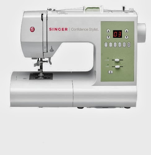 SINGER 7467S Confidence Stylist Sewing Machine with Bonus Fashion Presser Feet