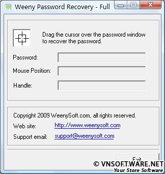 Weeny Free Password Recovery