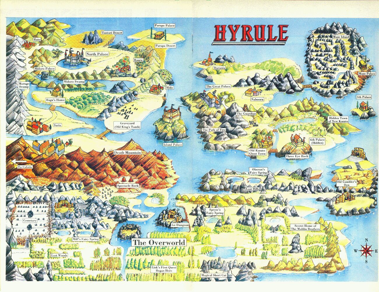 Beautiful maps of game worlds that you’ll never forget – Part 1 « Chick