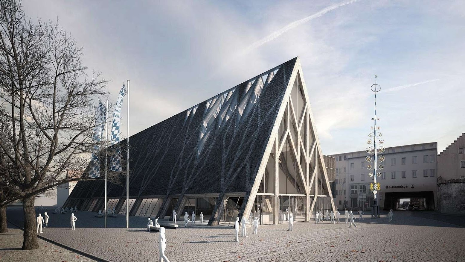 Ratisbona, Germania: [MUSEUM OF BAVARIAN HISTORY COMPETITION ENTRY BY MODOSTUDIO]