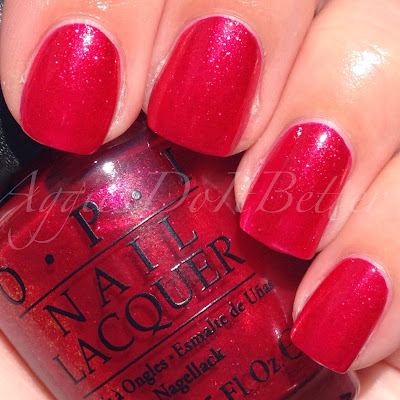 Aggies Do It Better: Pink and Gold Tape nails with OPI You Only Live Twice