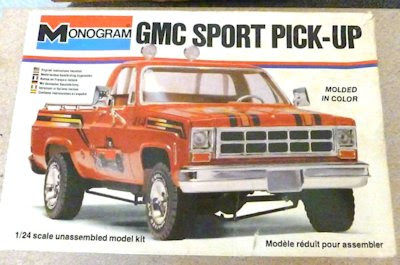 1/24 1/25 scale model car parts 90's style GMC grille and tailgate 