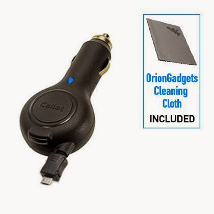  Retractable Car Charger for HTC EVO 4G