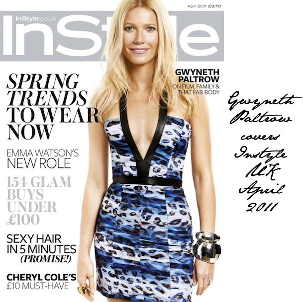 Gwyneth Paltrow covers InStyle UK April 2011 - Emily Jane Johnston