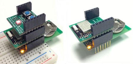 RFduino - tiny arduino with built-in wireless capability
