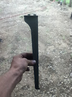 Metal for making a homemade survival knife homemade weapon and survival knife
