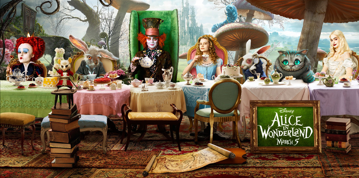 Fashion Blog: Fashion in Films: Tim Burton's Alice in Wonderland