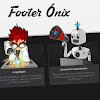 Footer Ónix para Blogger