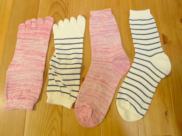 冷えとり ベルメゾンの冷えとり靴下4足セット購入レビュー ちびっこ育児の体験日記