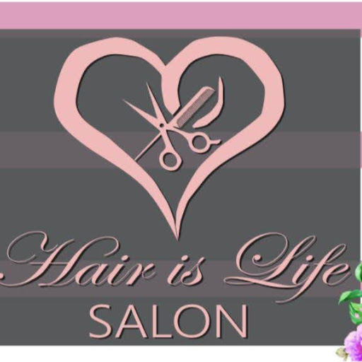 Hair Is Life Salon logo