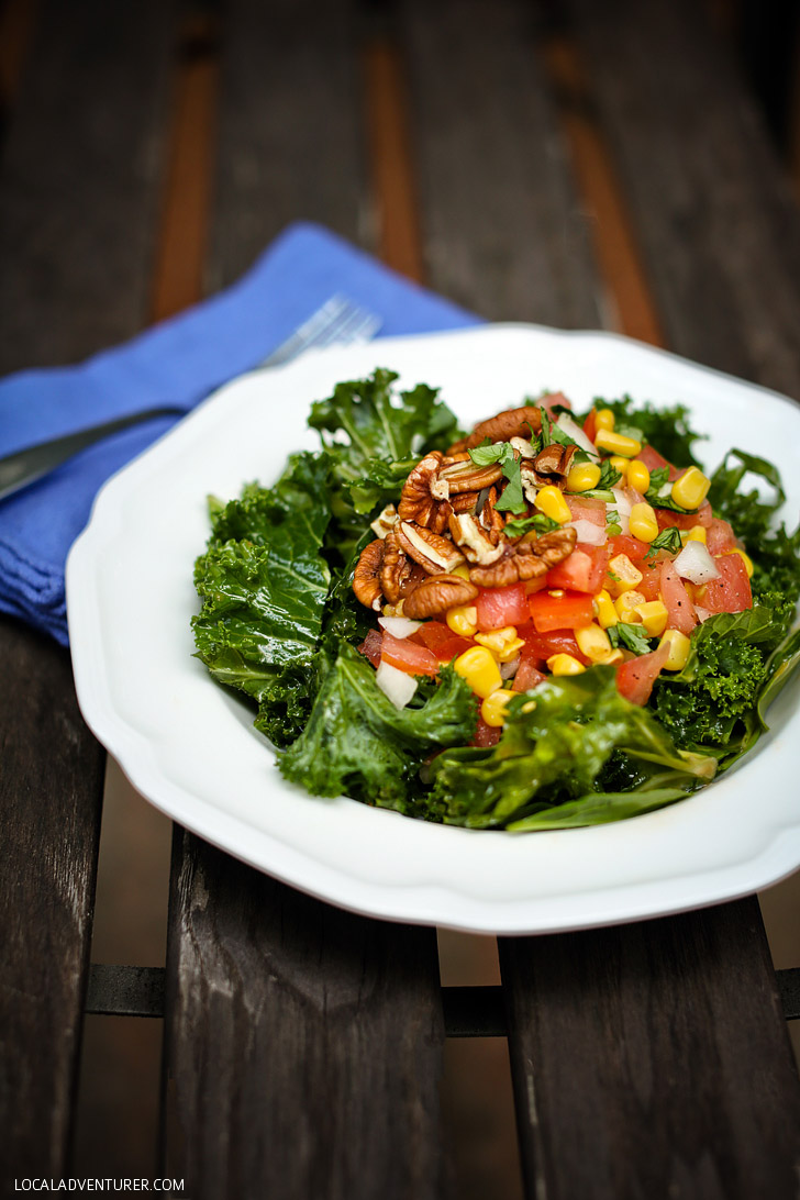 All Hail Kale Salad Recipe from Veggie Grill.