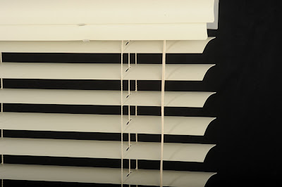 2&quot; Curved PVC Blind on top of 2&quot; PVC Curved Blind
