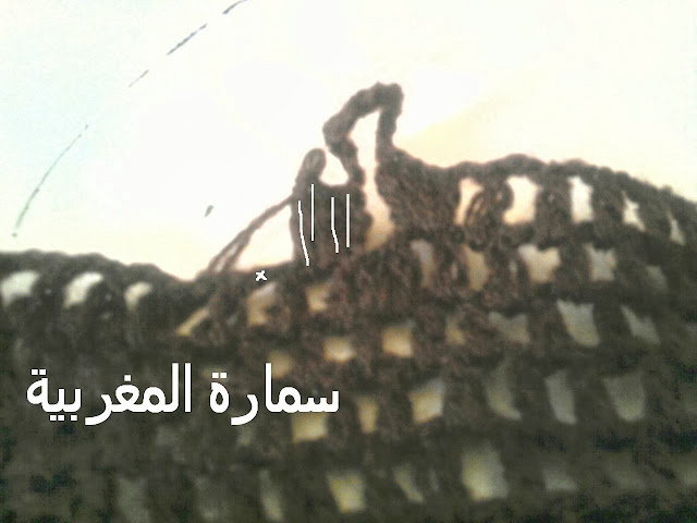 ورشة شال بغرزة العنكبوت لعيون الغالية سلمى سعيد Photo6942