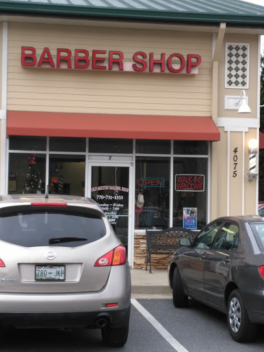 Barber Shop «Old Milton Barber Shop», reviews and photos, 4075 Old Milton Pkwy # 7, Alpharetta, GA 30005, USA