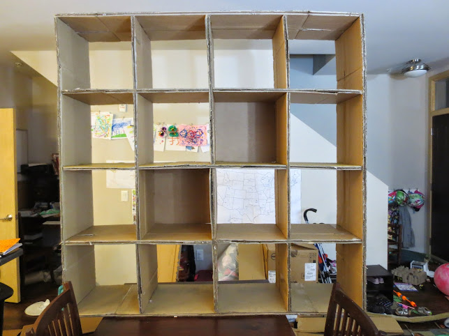 Finished Unfilled Shelves