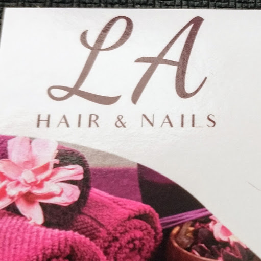 LA Hair & Nails logo