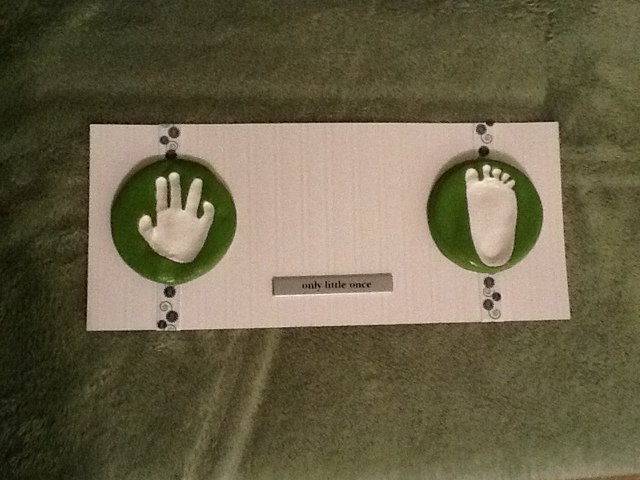 The Adventures of Nanny Mom: Baby Handprint and Footprint