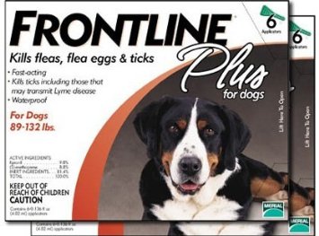  Merial Frontline Plus Flea and Tick Control for Dogs and Puppies