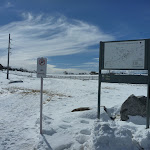 Cross-country ski trail sign (301282)