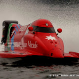 LIUZHOU-CHINA Jonas Andersson of Sweden of Team Azerbaijan at UIM F1 H20 Powerboat Grand Prix of China on Liujiang River. October 1-2, 2013. Picture by Vittorio Ubertone/Idea Marketing.