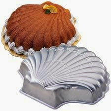  Wilton Shell Seashell Mermaid Ariel Cake Pan Mold (2105-8250, 1989) Retired