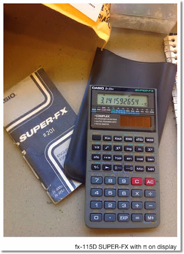 Eddie's Math and Calculator Blog: Retro: Casio fx-115D SUPER-FX